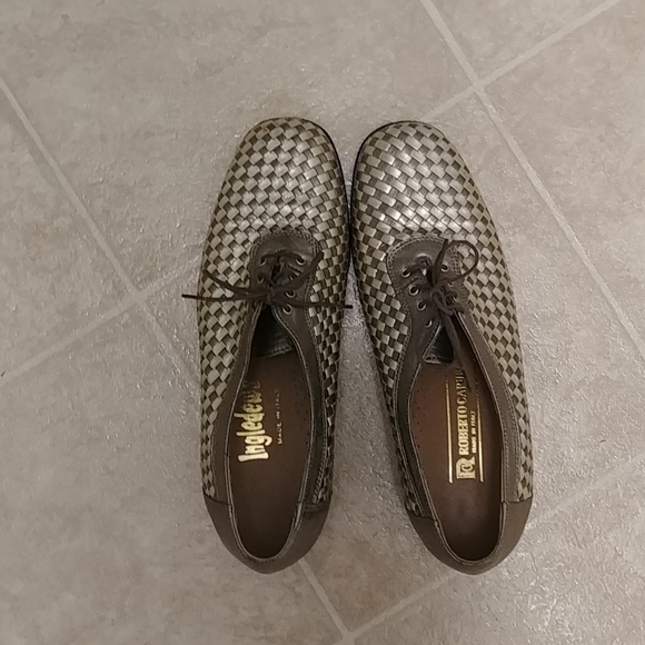 Gold Robert Capucci loafers - Picture 2 of 4